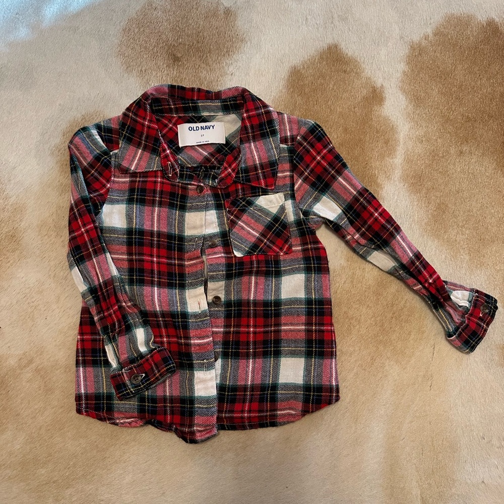 Plaid top